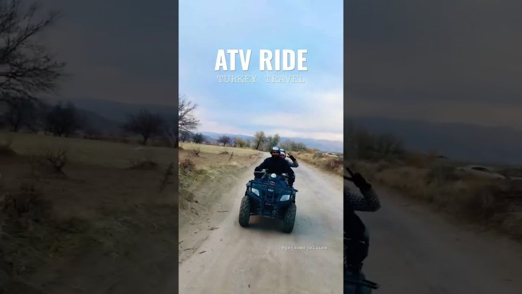 ATV RIDE in Cappadocia Turkey🇹🇷 #youtubeshorts #shorts
