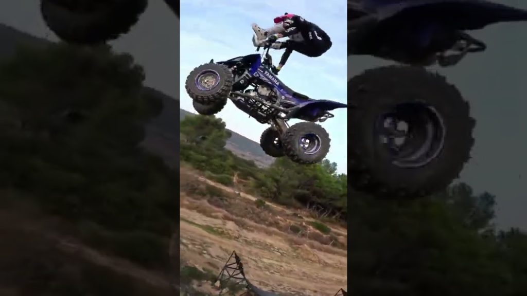 Flip on an ATV? David Tharan is one bad dude! #FMX
