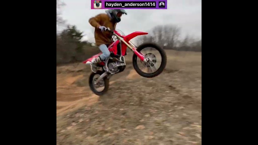 Jump to nose manual on the crf 450