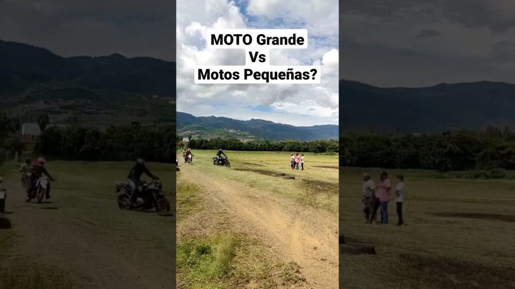 Moto Grande vs motos pequeñas entrenamiento #offroad #enduro #shorts