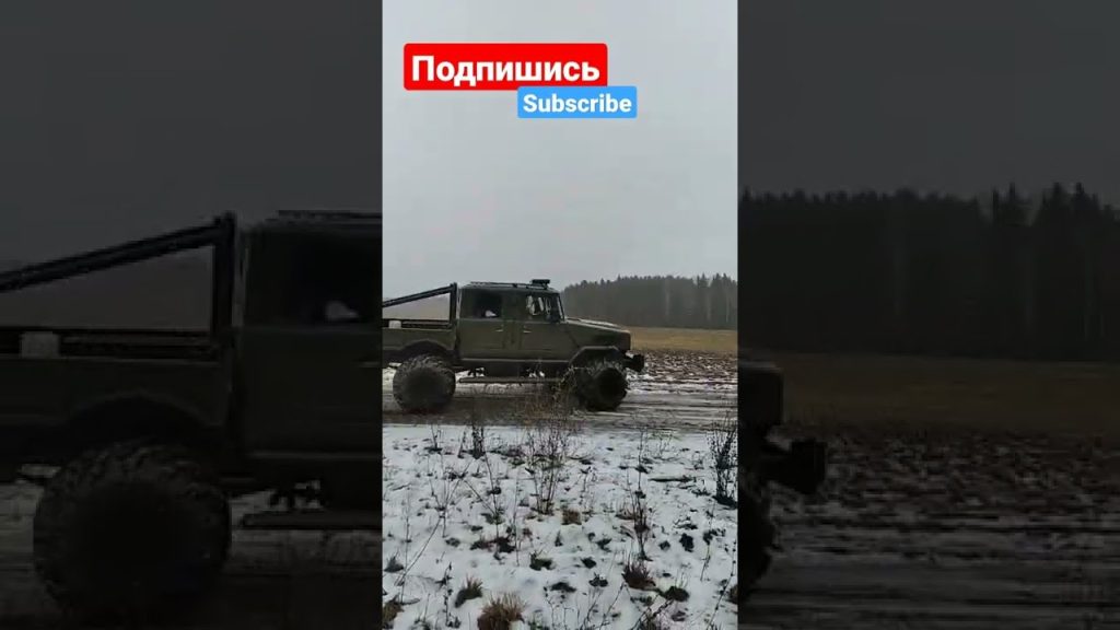 Самодельный вездеход Барсик. Homemade Russian hummer. Military all - terrain vehicle