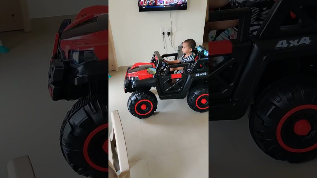 My son's new Jeep 🔥 Semma weightu paah