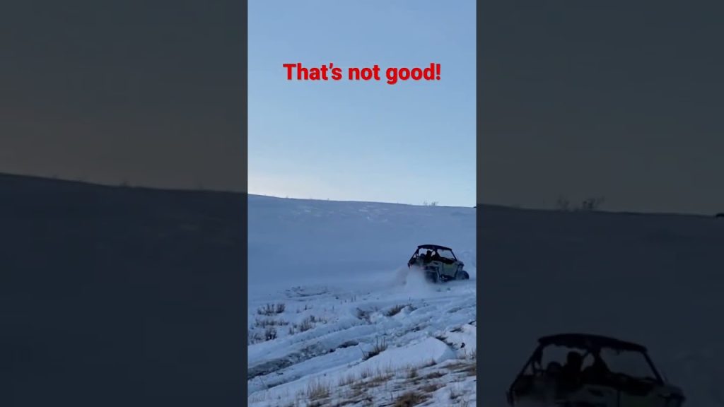 Oh $h!t… that’s not good, tipped rzr over!