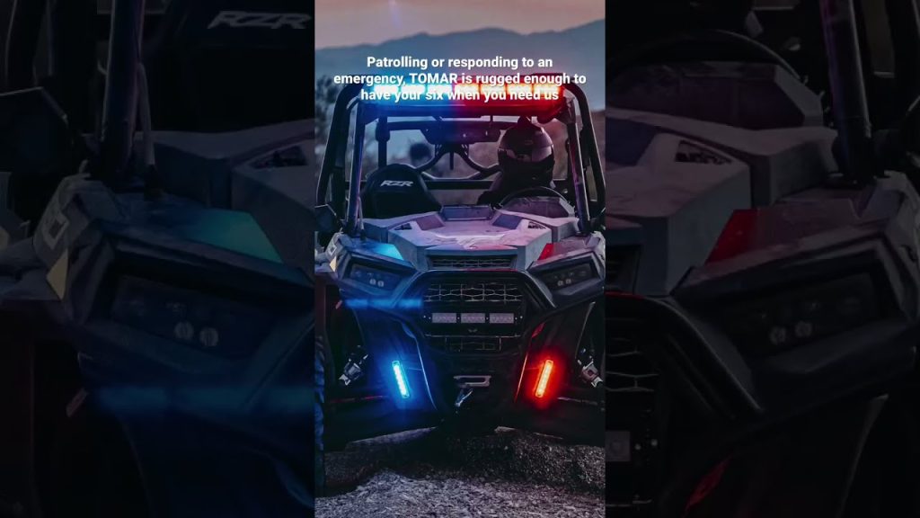 TOMAR is rugged enough to have your six when you need us. #rzr #polaris #lightbar #4x4 #offroad